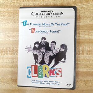 Clerks 1994 DVD Miramax Collectors Series Widescreen Kevin Smith 90s Cult Comedy
